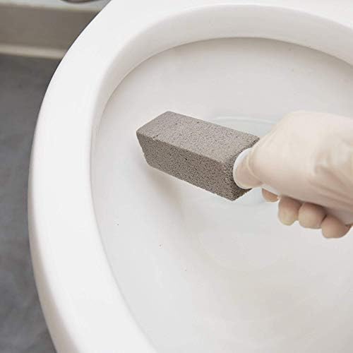 PUMIE Toilet Bowl Ring Cleaner with Handle 2 Pack