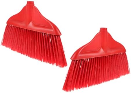 2pcs Easy Install Floor Broom Replacement Head for Home Cleaning