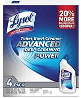 Lysol Power Toilet Bowl Cleaner 4-Pack