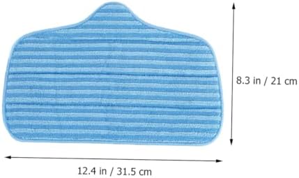 2pcs Reusable Microfiber Mop Pads for Hardwood Floors