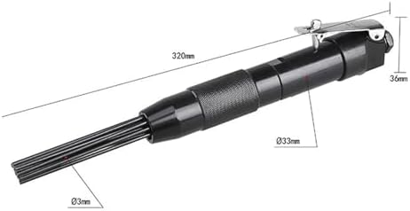 KGKGK Pneumatic Rust Remover 4000RPM 12 Pin Needle Bundle Tool