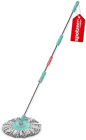 Spotzero by Milton Spin Mop Refill Set Aqua Green