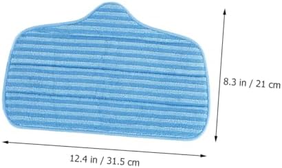 2pcs Microfiber Mop Pads for Efficient Floor Cleaning