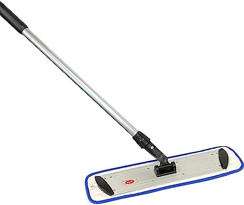 12-Pack Microfiber Mop Pads - Hook Loop Launderable WetDry
