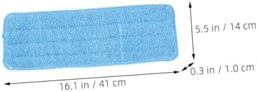 4Pcs Washable Fiber Cloth Mop Pads for Hardwood Floors