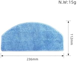 Vamarads Mop Pad 4 PCS Replacement for Tikom G8000 G20 3S Vacuum