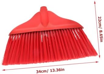 2pcs Easy Install Floor Broom Replacement Head for Home Cleaning