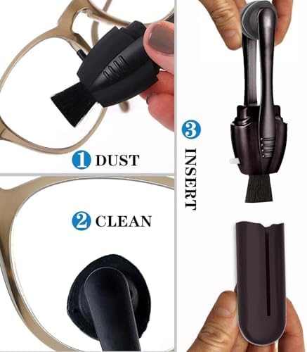 GiFusion5 Eye Glasses Cleaner 3PC Portable