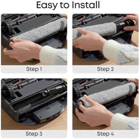 Replacement Mopping Pad Set for Eufy E25 E28 Robot Vacuum