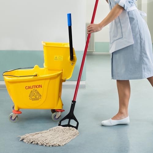 Matthew 24oz Cotton Mop Refills 3-Pack White