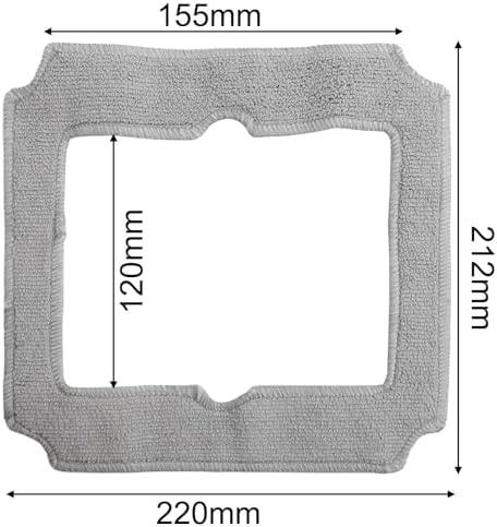 CRIDENG W-CC02-0012 Replacement Mop Pads for ECOVACS WINBOT MINI 1