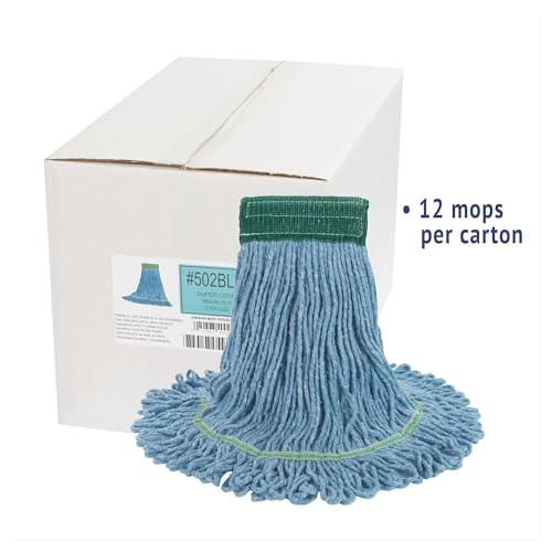Boardwalk Super Loop Wet Mop Head - Medium Blue 5 Headband 1