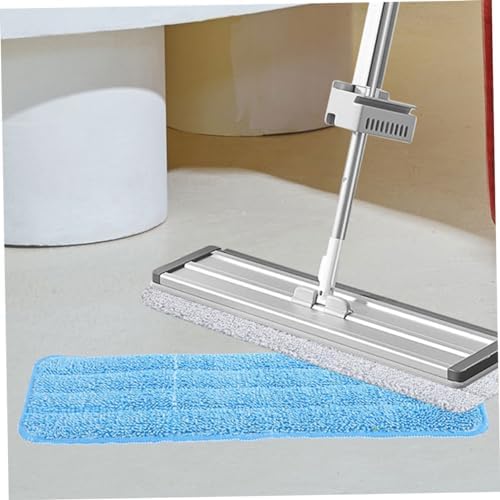 5Pcs Reusable Fiber Mop Pads for Easy Cleaning