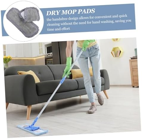 2pcs Microfiber Mop Pads for Efficient Floor Cleaning 1