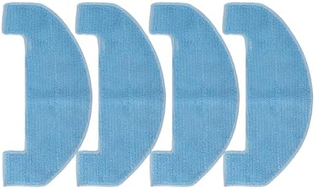 CRIDENG Mop Cloth Kit for Mova E10 4pcs Microfiber Washable Replacement Pads