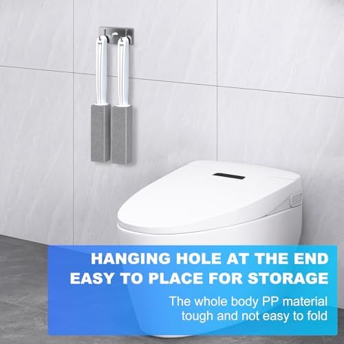 Cnigrpl Pumice Stone Toilet Cleaner - 2Pack with Long Handle