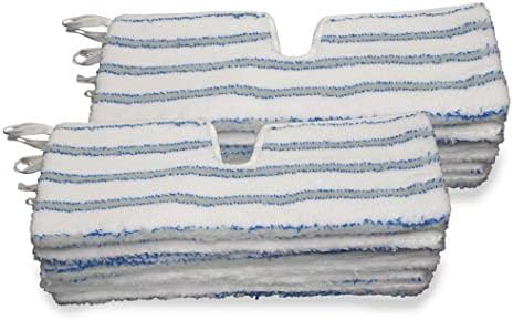 LTWHOME Design Replacement Dual-Sided Microfiber Scrub Mop Pads Pack of 12 1