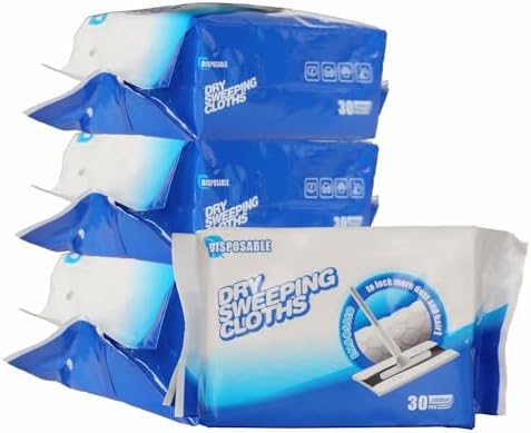 JEBBLAS Disposable Mop Refills 120 Count