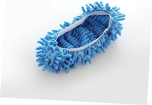 Minkissy 6pcs Microfiber Mop Slippers with Foot Socks