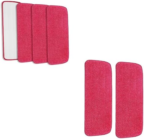 iKEEPOW 42 Pack Microfiber Mop Pads for Rubbermaid Reveal Power Scrubber
