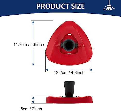 Ocedar RinseClean 2-Tank Mop Base Scrub Brush Replacement Head