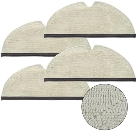 4PCS Mop Pad Replacement for Roborock Q8 MAX MAX Plus