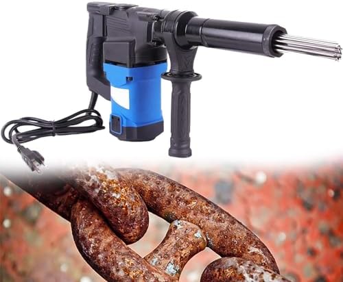 Electric Needle Scaler 1100W Industrial Grade for Rust and Paint Removal