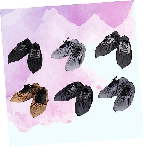 PACKOVE Mopping Shoes Cover 1 Pair Non-Slip Cleaning Shoes for Home