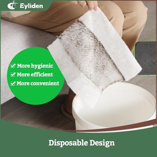 Eyliden 24 Count Dry Mop Pads for 10 Inch Sweeper Mops