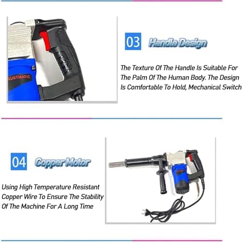 MAIMAILE 1100W Handheld Electric Rust Remover