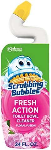 Scrubbing Bubbles Toilet Bowl Gel 24oz Floral Fusion