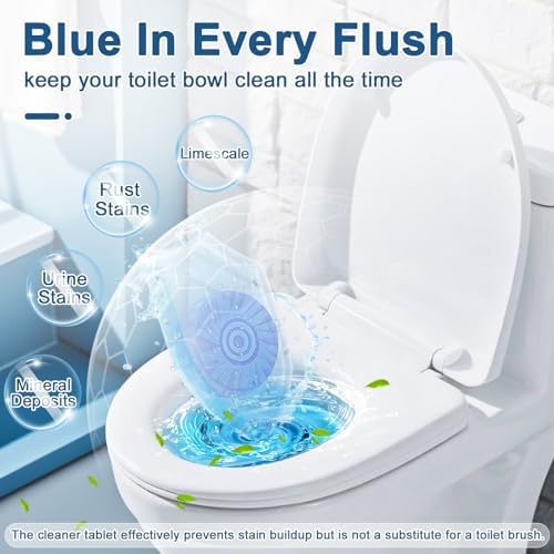 Msvvko Toilet Cleaner Tablets 30 Tabs Fresh Scent