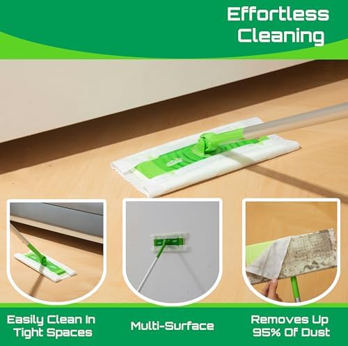Dry Sweeping Cloths Mop Refills for Swiffer Standard Sweeper 150 Count