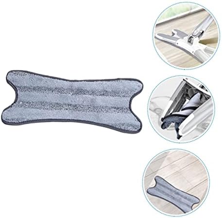 2pcs Multi-Function Flat Mop Cloth Butterfly Shape Reusable