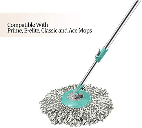 Spotzero by Milton Spin Mop Refill Set Aqua Green