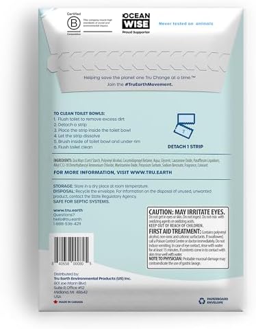 Tru Earth Toilet Bowl Cleaner Eco-Strips 48 Count 1