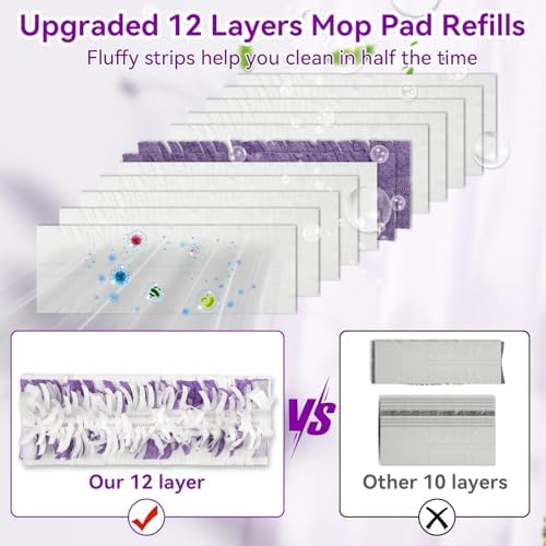 Torchero 30 Count Swiffer PowerMop Mopping Pad Refills