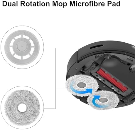 Fixbetter Replacement Mop Cloths for Roborock Qrevo