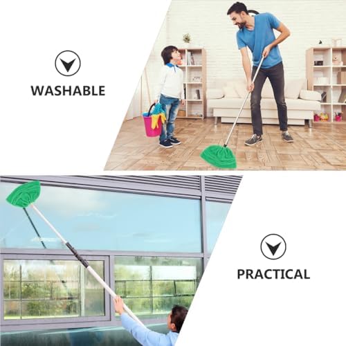 3 Pcs Broom Mop Mopping Cloth Floor Cleaning Accessories