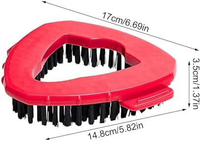 Rotating Scrub Brush Head for Mop 180-Degree Swivel Replacement
