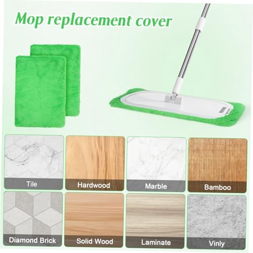 CALLARON Microfiber Mop Pads 6 Pack Reusable Replacement