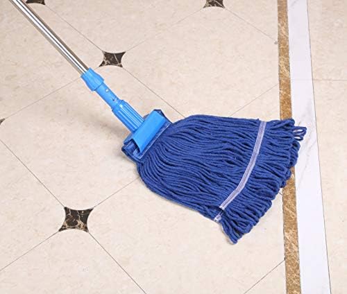 QIPENG Cotton Yarn Mop Head 24 oz with Stainless Steel Handle