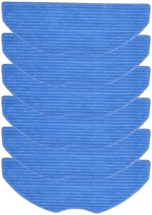 6-Piece Mop Cloth Kit for Tefal X-Plorer Vacuum