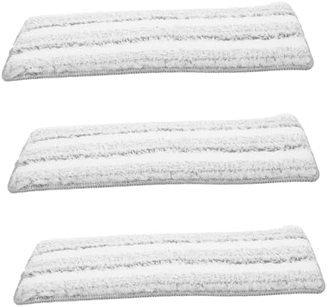 3pcs Washable Mop Pads Replacement for Floor Mopping