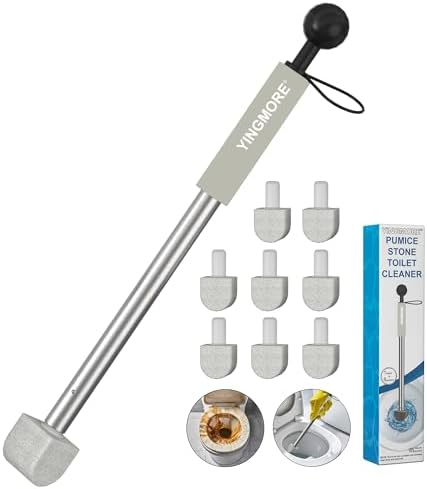 YINGMORE Pumice Stone Toilet Cleaner with Long Handle 1
