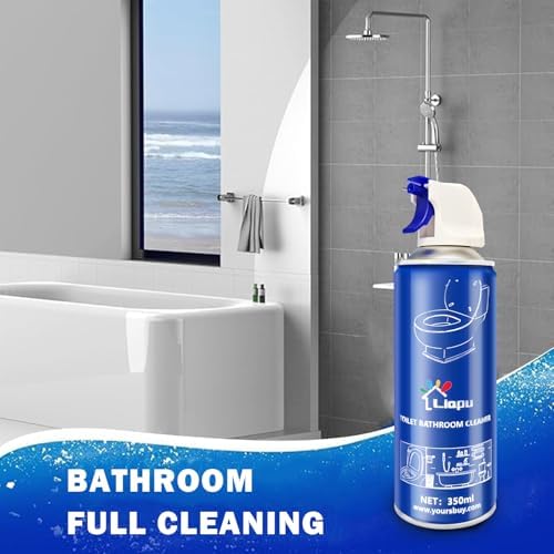 Liapu Toilet Bowl Cleaner 2 Pack Eco-Friendly Fresh Mint Scent