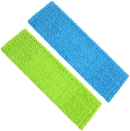 Ipetboom 2pcs Coral Fleece Mop Replacement Pads