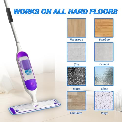 5 Pack Reusable Mop Pads for Swiffer PowerMop 15 Microfiber Refills 1
