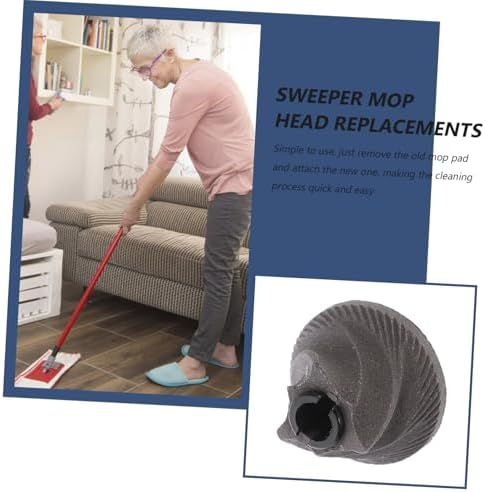 PACKOVE Reusable Microfiber Mop Pads for Wet Dry Floor Cleaning