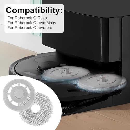 Fixbetter Replacement Mop Cloths for Roborock Qrevo
